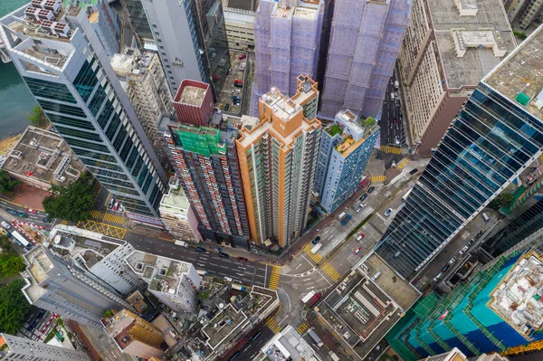 North Point Hong Kong Junio 2019 Vista Arriba Hacia Abajo —  Fotos de Stock