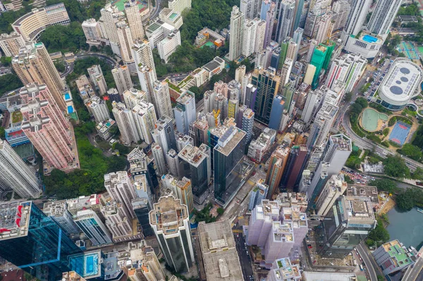 North Point Hong Kong Juin 2019 Vue Aérienne Quartier Résidentiel — Photo