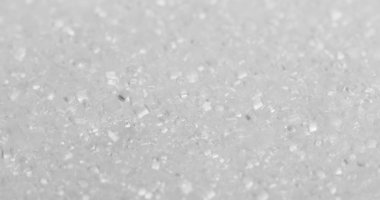 Yakın beyaz şeker yığını