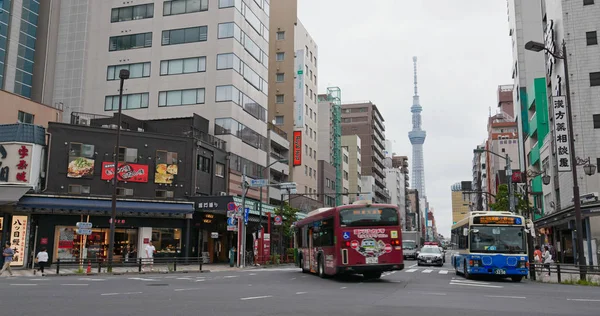 日本东京 2019年6月25日 东京浅草区 — 图库照片