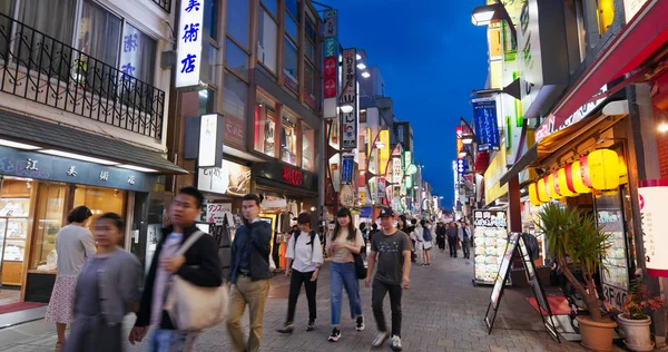 Tokio Japón Junio 2019 Gente Caminando Por Calle Ueno Ciudad — Foto de Stock