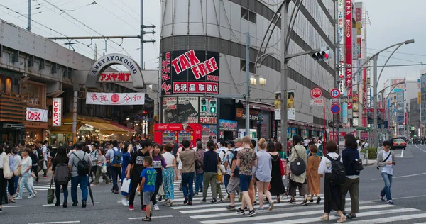 Tóquio Japão Junho 2019 Ueno City Street Tokyo Japan — Fotografia de Stock