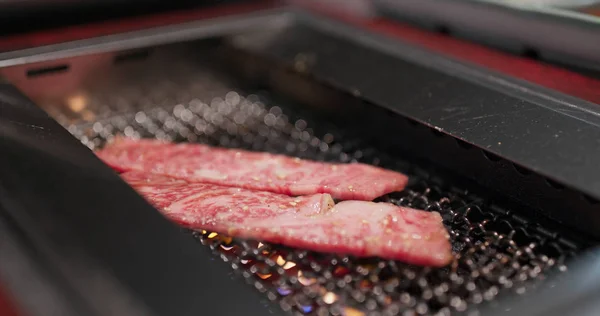 Beef Meat Barbecue Japanese Style — Stock Photo, Image