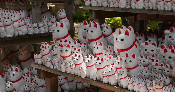 Templo Tradicional Gotokuji Shrine Japón —  Fotos de Stock