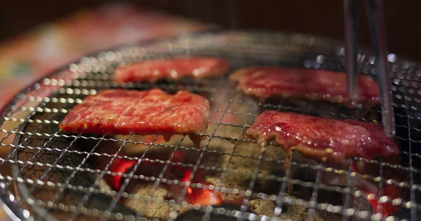 Beef Meat Barbecue Japanese Style — Stock Photo, Image