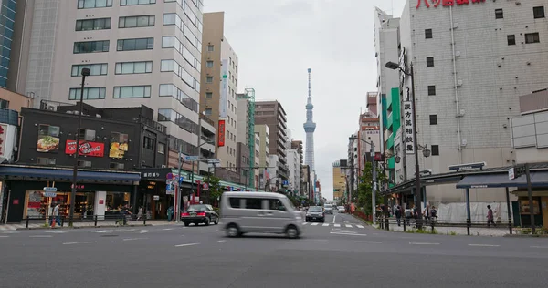 Tokio Japonia Czerwca 2019 Dzielnica Asakusa Tokio — Zdjęcie stockowe