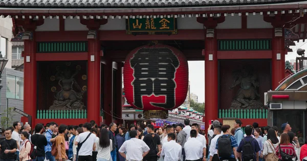 stock image Tokyo, Japan - 24 June, 2019: Sensoji in Asakusa district of Tokyo city