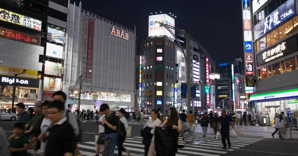 Токио Япония Июня 2019 Года Уэно Ночью Токио Япония Люди — стоковое фото