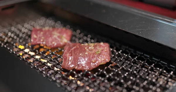 Barbacoa Carne Estilo Japonés Restaurante — Foto de Stock