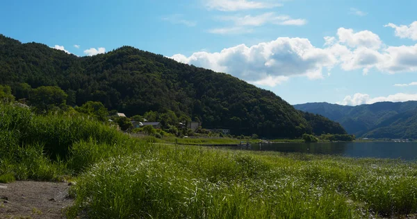 Vackert Landskap Kawaguchiko Japan — Stockfoto
