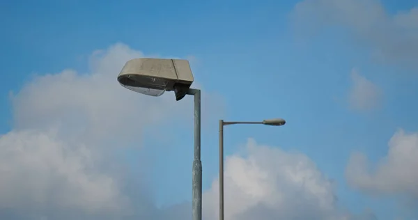 Street Lamp Pole Blue Sky — Stock Photo, Image