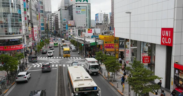 Tokyo, Japonya - 29 Haziran 2019: Tokyo'da Shinjuku bölgesi
