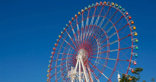 Pariserhjul Över Blå Himmel — Stockfoto