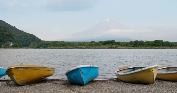 Fuji de montanha japonês em Shojiko — Fotografia de Stock