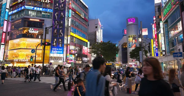 Tokio Japón Junio 2019 Cruce Shibuya Ciudad Tokio —  Fotos de Stock