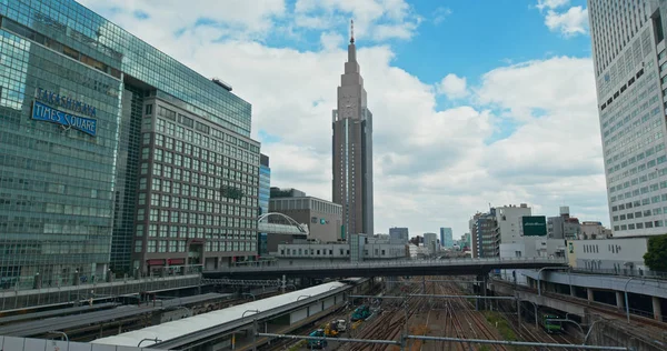 Tokio Japan Juni 2019 Shinjuku Station Skyline Van Stad — Stockfoto