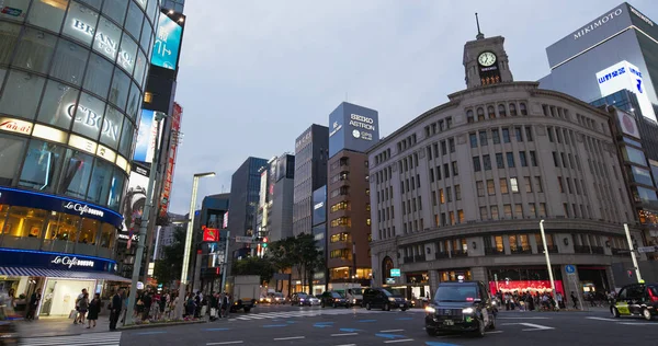 Tokyo Giappone Giugno 2019 Tokyo Nel Distretto Ginza — Foto Stock