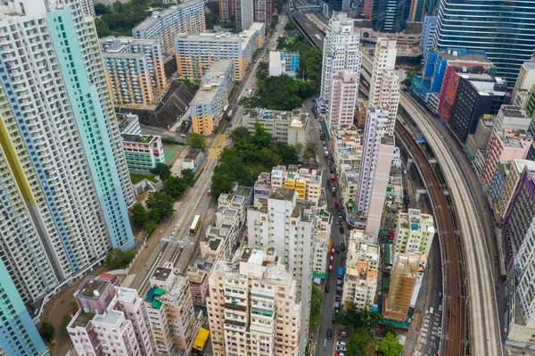 Kowloon Bay Hongkong Juni 2019 Hong Kong City — Stockfoto