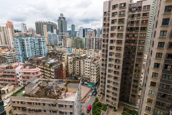 Hung Hom Hongkong Juni 2019 Hong Kong Residential Apartment Building — Stockfoto