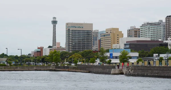 Yokohama Japon Juin 2019 Port Yokohama Heure Soir — Photo