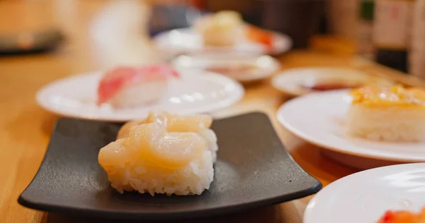 Свежие Суши Японском Ресторане — стоковое фото