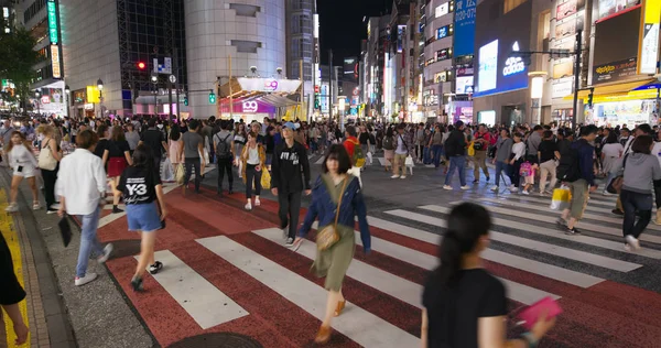 Tokio Japonia Czerwca 2019 Dzielnica Shibuya Tokio — Zdjęcie stockowe
