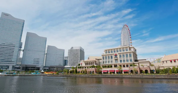 Yokohama, Japan 09 July 2019: Yokohama city bay — Stock Photo, Image