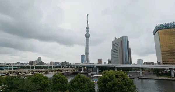 Τόκιο Ιαπωνία Ιουνίου 2019 Πύργος Του Τόκιο Στην Περιοχή Ασακούσα — Φωτογραφία Αρχείου