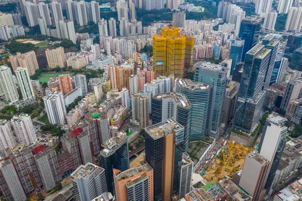 Kwun Tong Hong Kong June 2019 Aerial View Hong Kong — Stock Photo, Image