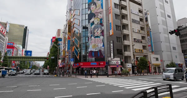 Tokio Japón Junio 2019 Distrito Akihabara Ciudad — Foto de Stock