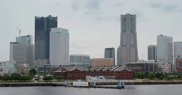 Yokohama Japan July 2019 Yokohama City Bay Sunset — Stock Photo, Image