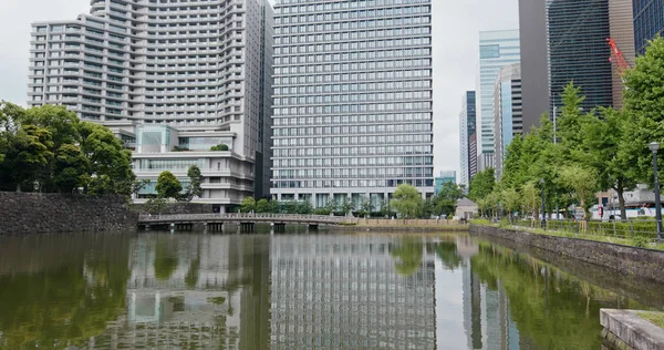 Tóquio Japão Julho 2019 Distrito Negócios Tóquio — Fotografia de Stock