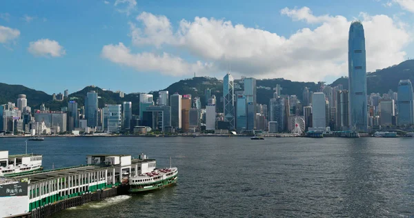 Victoria Harbor Hong Kong July 2019 Hong Kong City — Stock Photo, Image