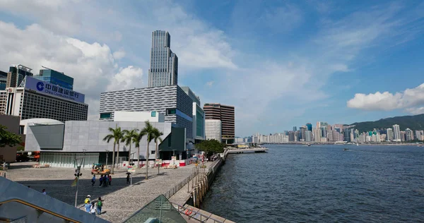 Tsim Sha Tsui Hong Kong Juli 2019 Hong Kong Waterfront — Stockfoto