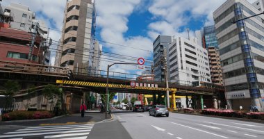 Tokyo, Japonya - 27 Haziran 2019: Akihabara Bölgesi