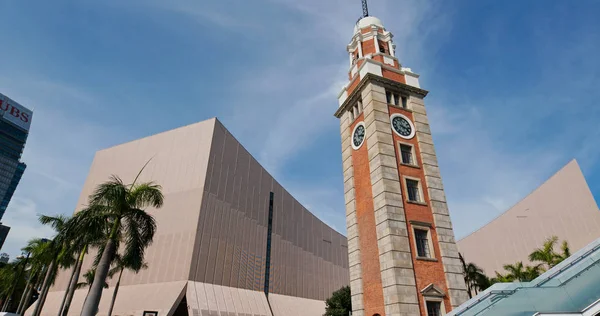 Tsim Sha Tsui Hong Kong Juli 2019 Hong Kong Klokketårn - Stock-foto