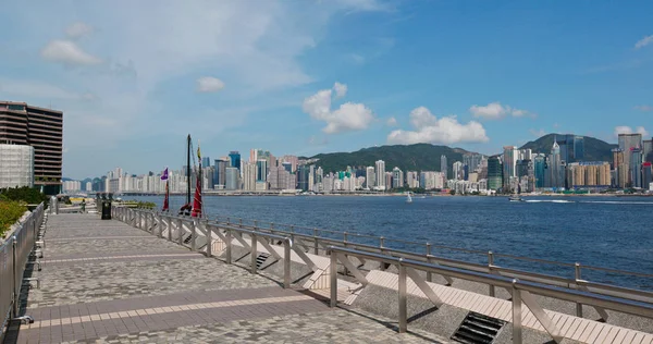 Tsim Sha Tsui Hong Kong Temmuz 2019 Hong Kong Cephesi — Stok fotoğraf