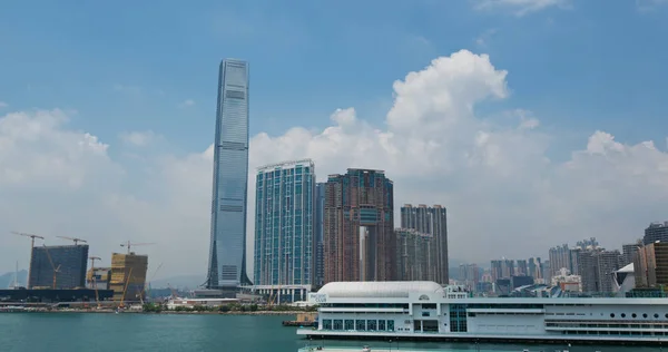 Victoria Harbor Hong Kong September 2019 Hong Kong Landmark — Stock Photo, Image