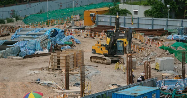 Kai Tak Hong Kong August 2019 Construction Site Hong Kong — Stock Photo, Image