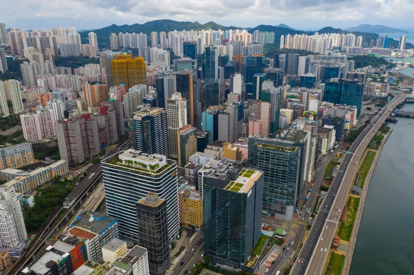 Kwun Tong Hong Kong Junio 2019 Vista Superior Ciudad Hong —  Fotos de Stock