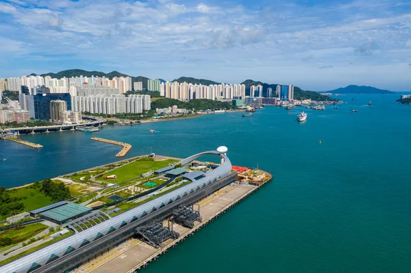 Kai Tak Hong Kong Septiembre 2019 Edificio Terminal Cruceros Hong —  Fotos de Stock