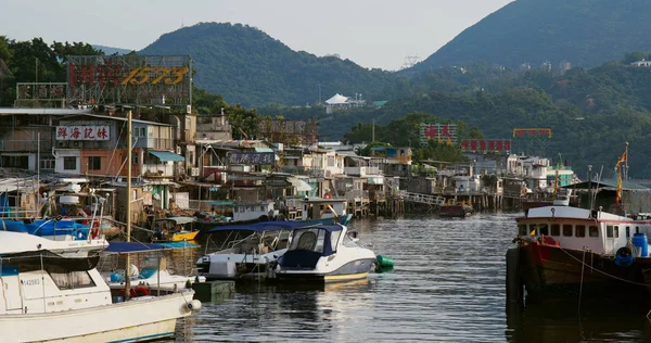 Lei Yue Mun Hong Kong Agosto 2019 Pueblo Pesquero Hong —  Fotos de Stock