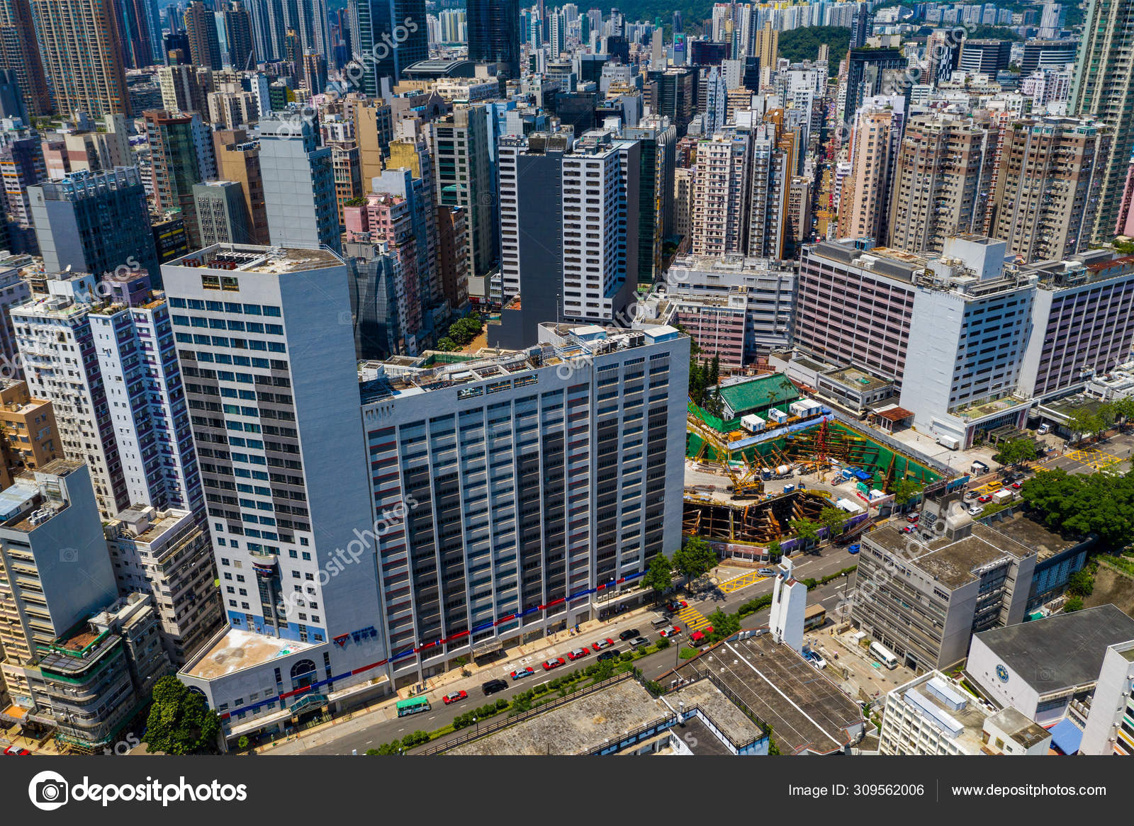 Mong Kok Hong Kong September 2019 Top View Hong Kong – Stock Editorial