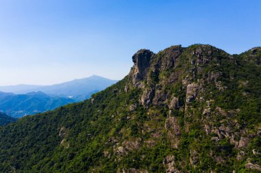 Hong Kong 'daki Lion Rock Dağı.