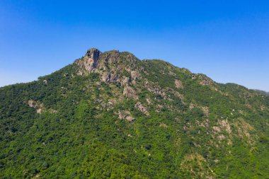 Hong Kong 'daki Lion Rock Dağı.