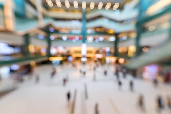 Blur of shopping mall inside — Stock Photo, Image