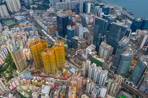 Kwun Tong Hong Kong June 2019 Top View Hong Kong — Stock Photo, Image