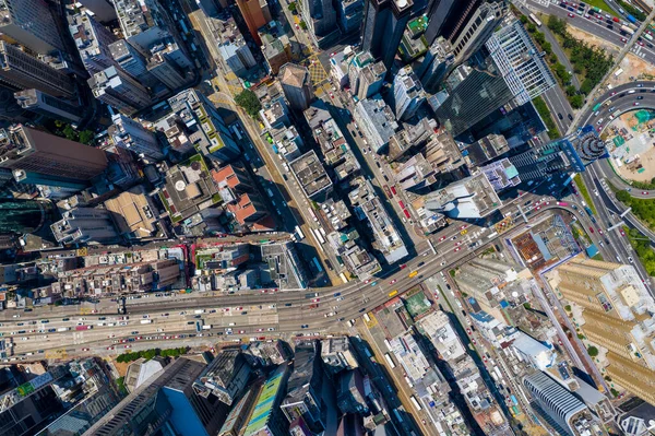 Causeway Bay Hong Kong Вересня 2019 Top View Hong Kong — стокове фото