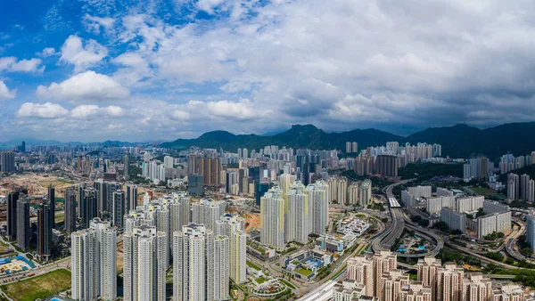 Kai Tak Hong Kong Septiembre 2019 Horizonte Hong Kong Lado —  Fotos de Stock