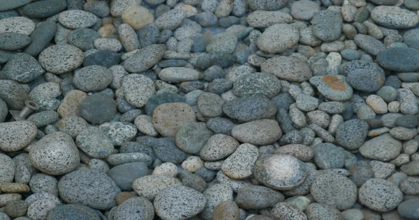 Pedra Seixo Dentro Tanque Água — Fotografia de Stock